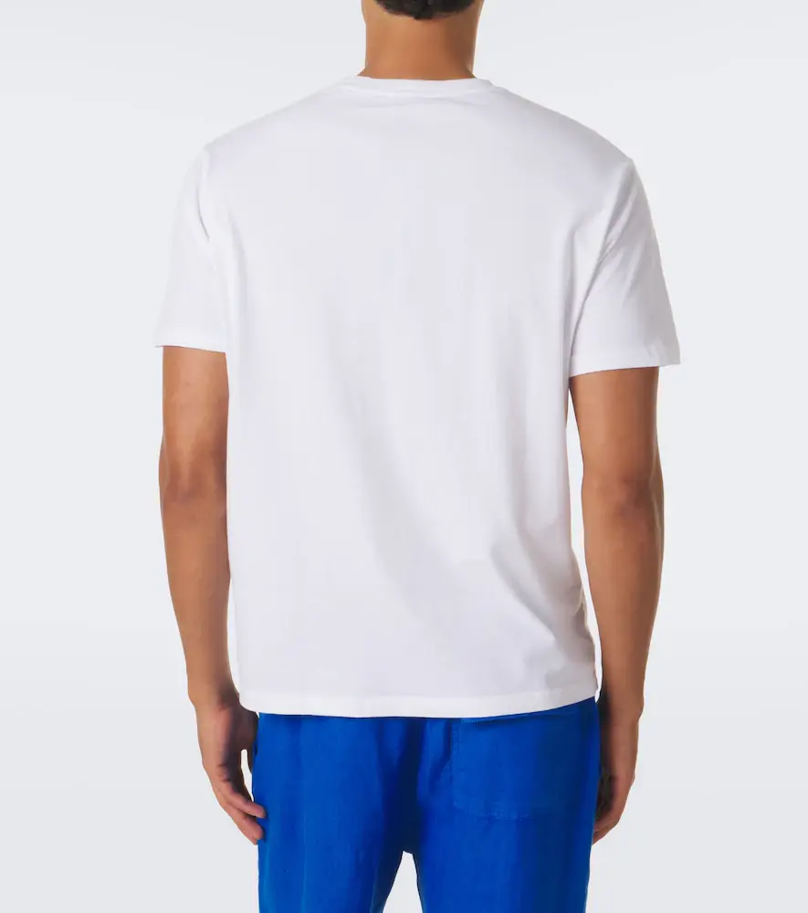 Vilebrequin Partisol embroidered cotton jersey T-shirt | Thumbnail 2