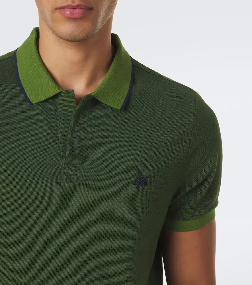 Vilebrequin Palatin cotton piqué polo shirt | Thumbnail 5 Vilebrequin Palatin cotton piqué polo shirt | Thumbnail 5