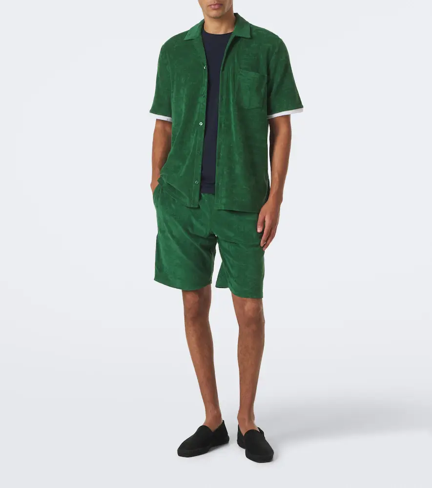 Vilebrequin Brazil cotton-blend terry shorts | Thumbnail 4