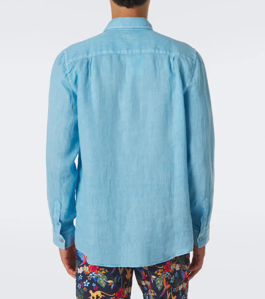 Vilebrequin Caroubis linen shirt | Thumbnail 5 Vilebrequin Caroubis linen shirt | Thumbnail 5