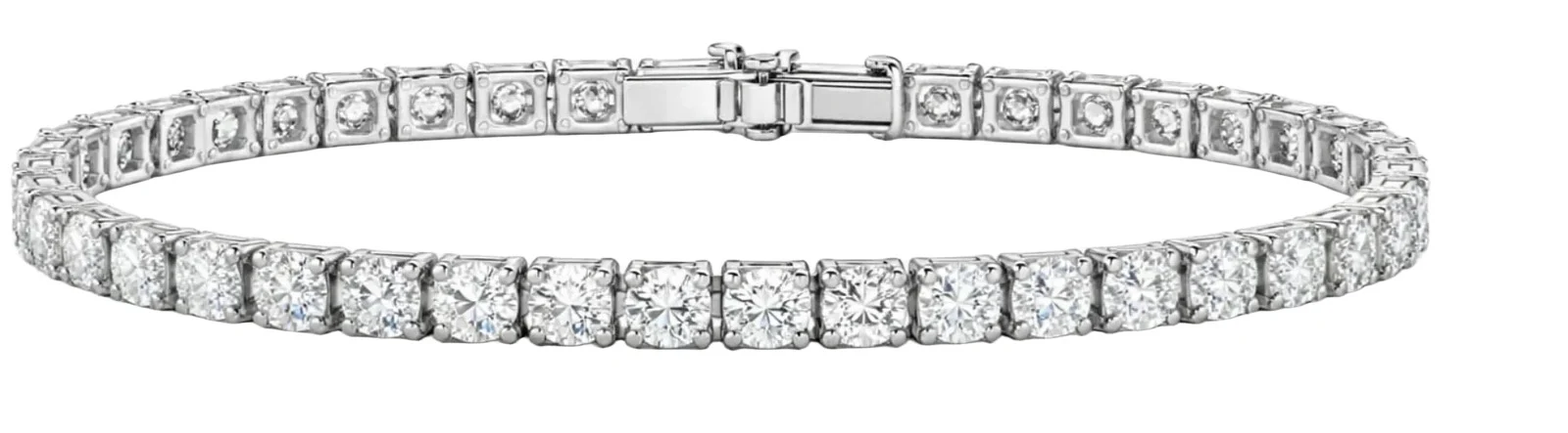 10.70ct Diamond 18K Gold Tennis Bracelet 10.70ct Diamond 18K Gold Tennis Bracelet