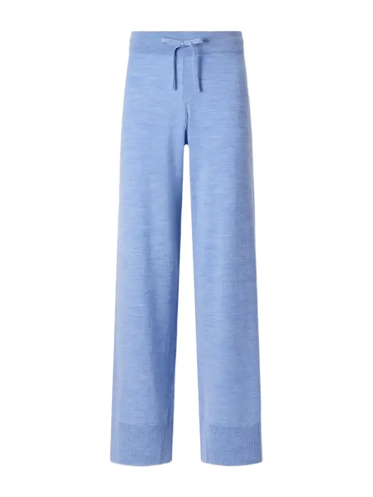 Geilo Drawstring Merino Wool Straight-leg Pants