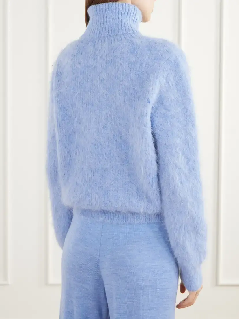 We Norwegians Myrull Brushed Alpaca-blend Sweater | Thumbnail 4