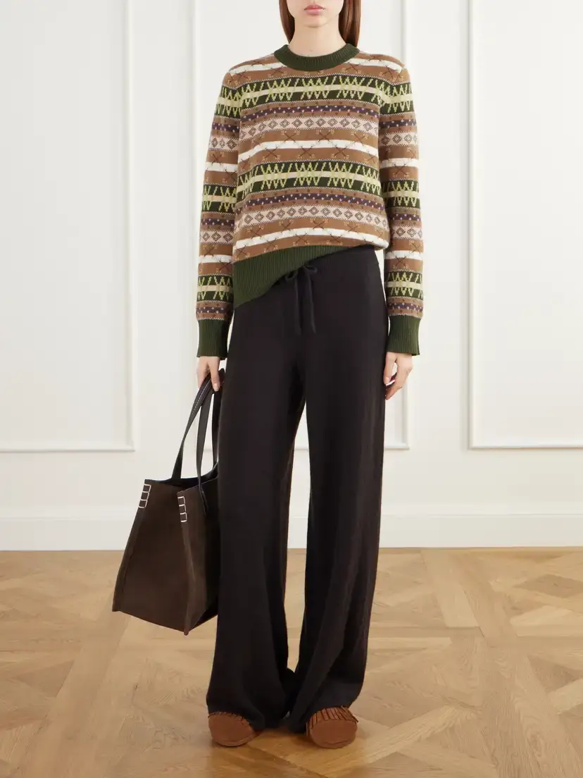 We Norwegians Skye Fair Isle Merino Wool Sweater | Thumbnail 2