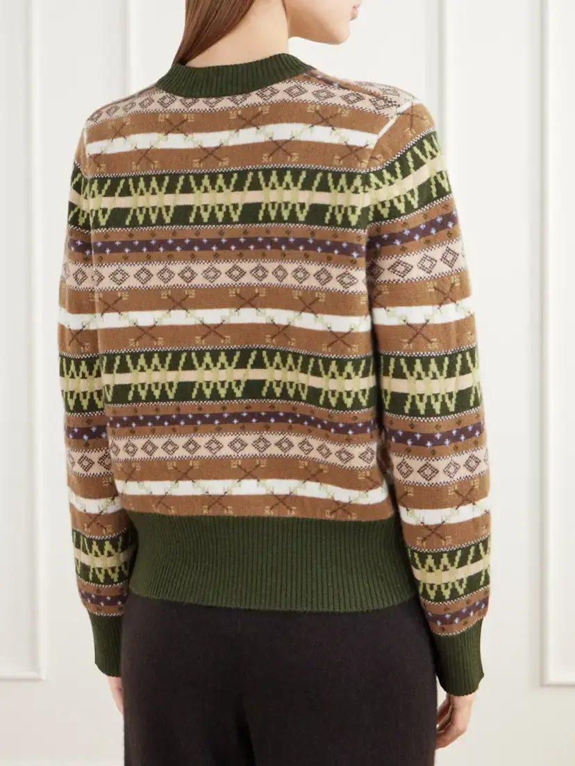 We Norwegians Skye Fair Isle Merino Wool Sweater | Thumbnail 4