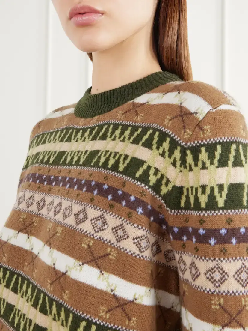 We Norwegians Skye Fair Isle Merino Wool Sweater | Thumbnail 5