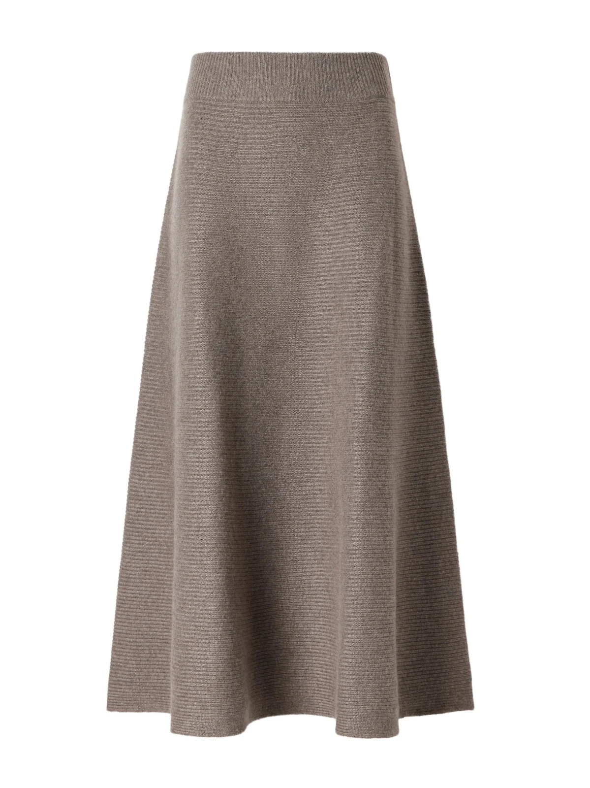 Dovie Ribbed Cashmere Midi Skirt Dovie Ribbed Cashmere Midi Skirt