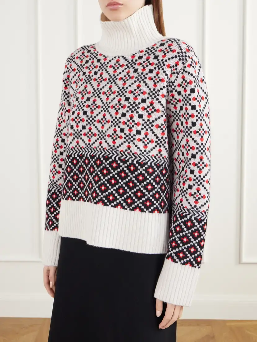 We Norwegians Telemark Turtleneck Jacquard-knit Merino Wool Sweater | Thumbnail 3 We Norwegians Telemark Turtleneck Jacquard-knit Merino Wool Sweater | Thumbnail 3