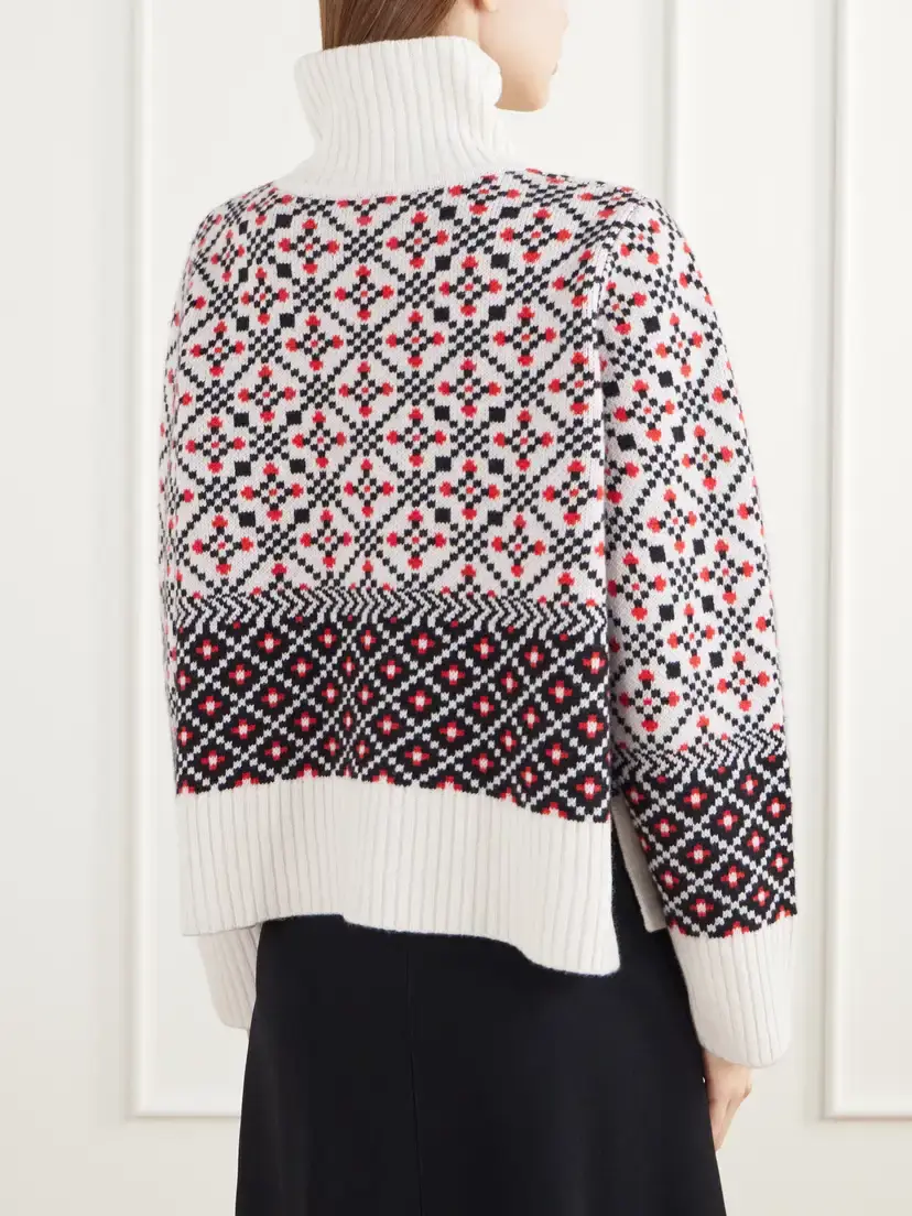 We Norwegians Telemark Turtleneck Jacquard-knit Merino Wool Sweater | Thumbnail 4 We Norwegians Telemark Turtleneck Jacquard-knit Merino Wool Sweater | Thumbnail 4