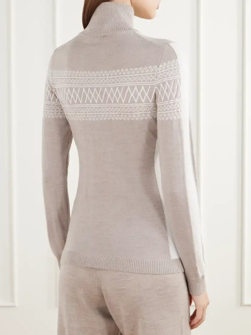 We Norwegians Merino Wool Half-zip Sweater | Thumbnail 4