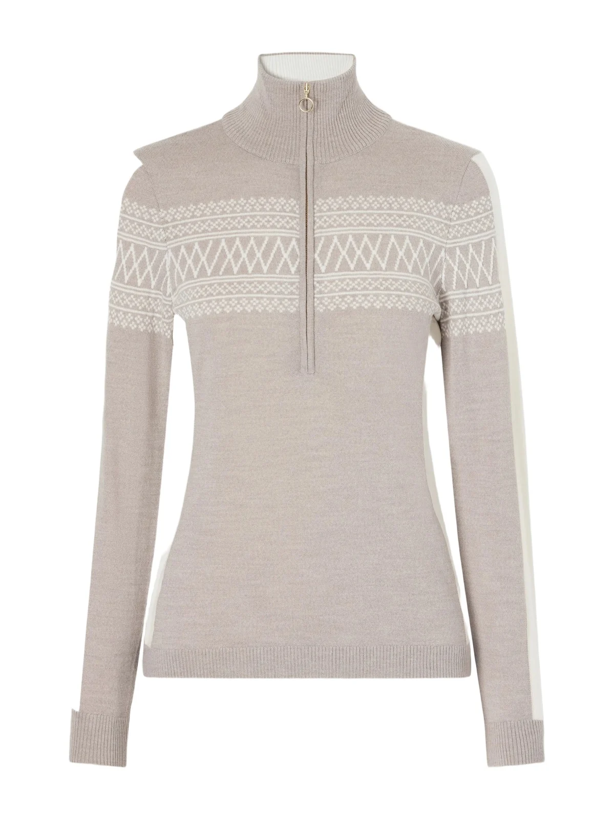 We Norwegians Merino Wool Half-zip Sweater