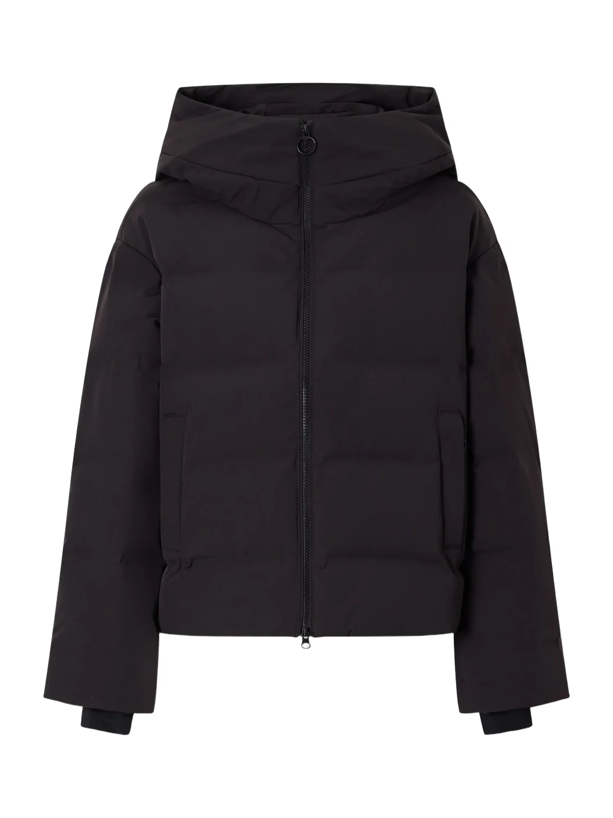 We Norwegians Aurora Hooded Quilted Shell Down Ski Jacket
