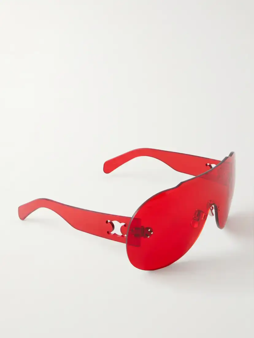 CELINE Eyewear Sundown Shade Aviator-style Injection Sunglasses | Thumbnail 3