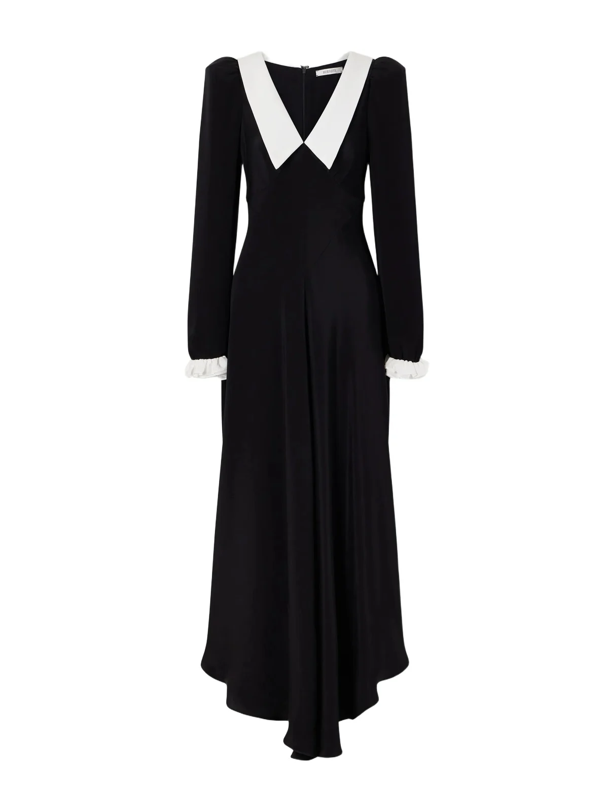 Ruffle-trimmed Silk-crepe Maxi Dress Ruffle-trimmed Silk-crepe Maxi Dress