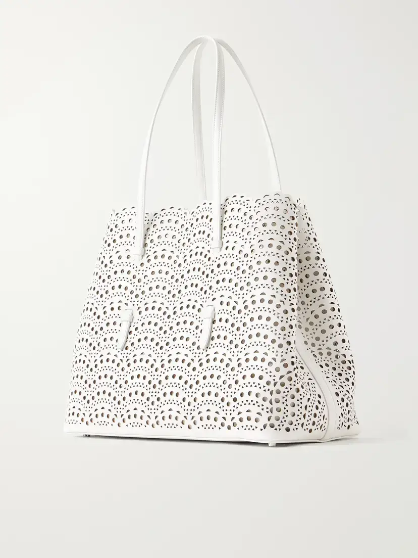 Alaïa Mina Laser-cut Leather Tote | Thumbnail 3 Alaïa Mina Laser-cut Leather Tote | Thumbnail 3