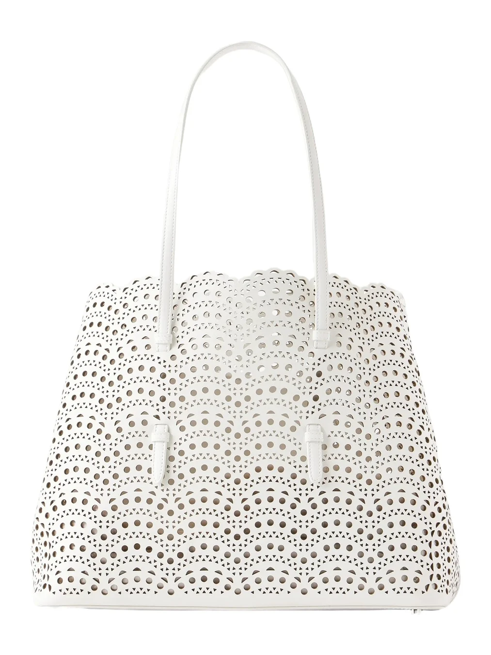 Alaïa Mina Laser-cut Leather Tote