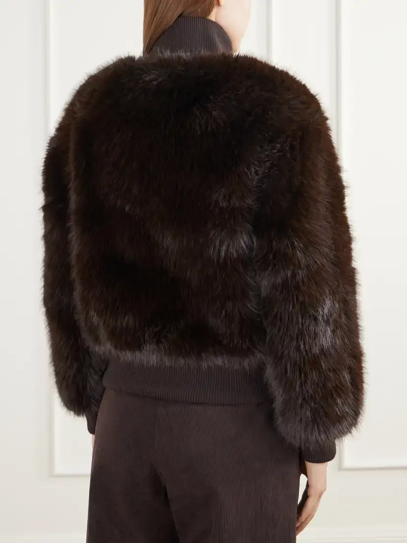 We Norwegians Dovre Rib-trimmed Plush Ski Jacket | Thumbnail 4 We Norwegians Dovre Rib-trimmed Plush Ski Jacket | Thumbnail 4
