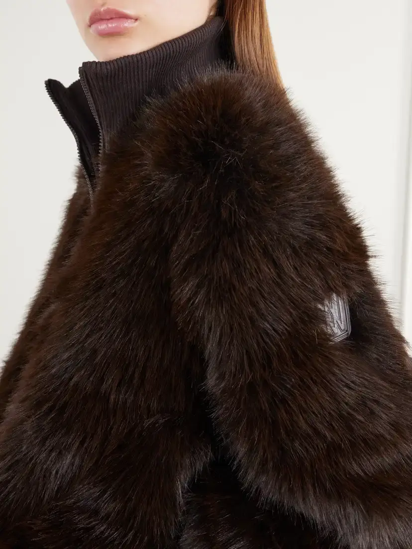 We Norwegians Dovre Rib-trimmed Plush Ski Jacket | Thumbnail 5 We Norwegians Dovre Rib-trimmed Plush Ski Jacket | Thumbnail 5