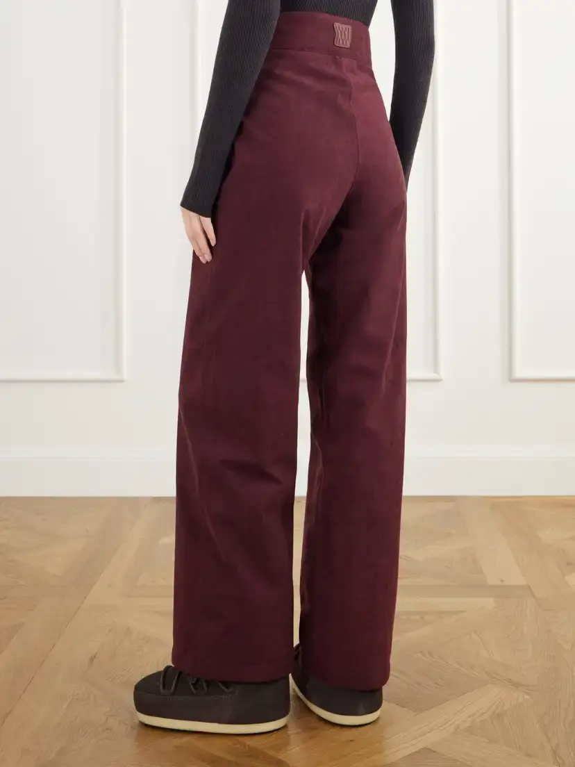 We Norwegians Britt Palazzo Stretch Corduroy Straight-leg Ski Pants | Thumbnail 4 We Norwegians Britt Palazzo Stretch Corduroy Straight-leg Ski Pants | Thumbnail 4