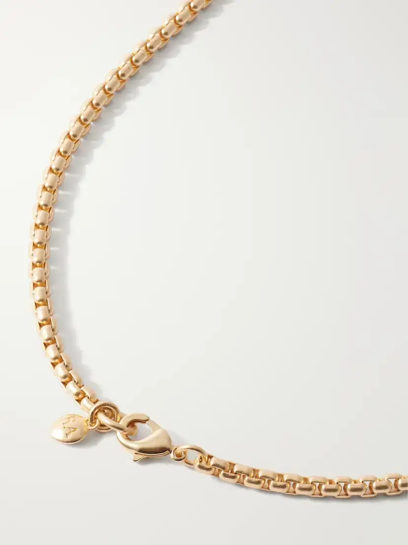 Roxanne Assoulin The Long Token Gold And Silver-tone Chain Necklace | Thumbnail 3 Roxanne Assoulin The Long Token Gold And Silver-tone Chain Necklace | Thumbnail 3