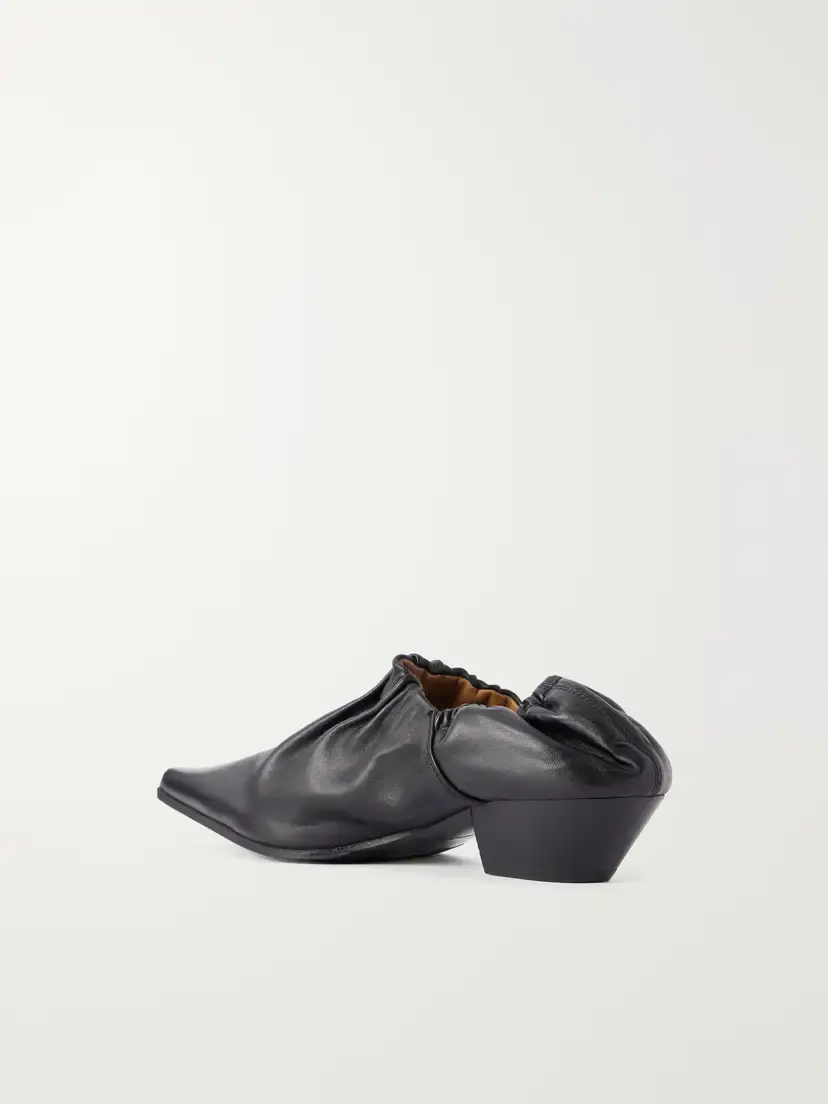 Our Legacy Ranch Envelope 35 Gathered Leather Pumps | Thumbnail 3 Our Legacy Ranch Envelope 35 Gathered Leather Pumps | Thumbnail 3