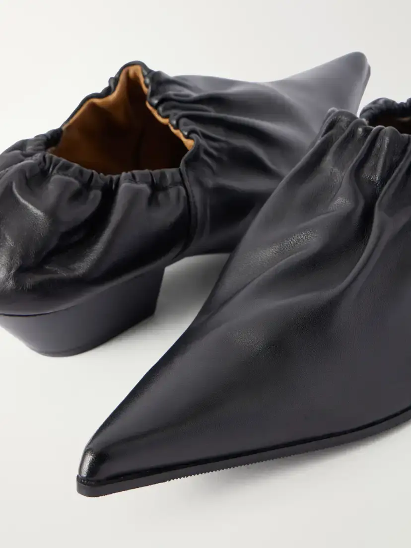 Our Legacy Ranch Envelope 35 Gathered Leather Pumps | Thumbnail 5 Our Legacy Ranch Envelope 35 Gathered Leather Pumps | Thumbnail 5