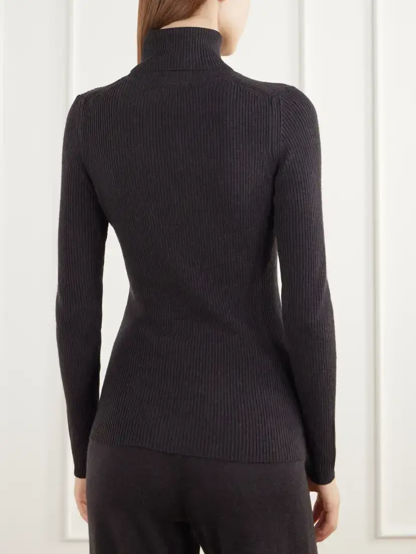 We Norwegians Geilo Ribbed Merino Wool Turtleneck Sweater | Thumbnail 4 We Norwegians Geilo Ribbed Merino Wool Turtleneck Sweater | Thumbnail 4