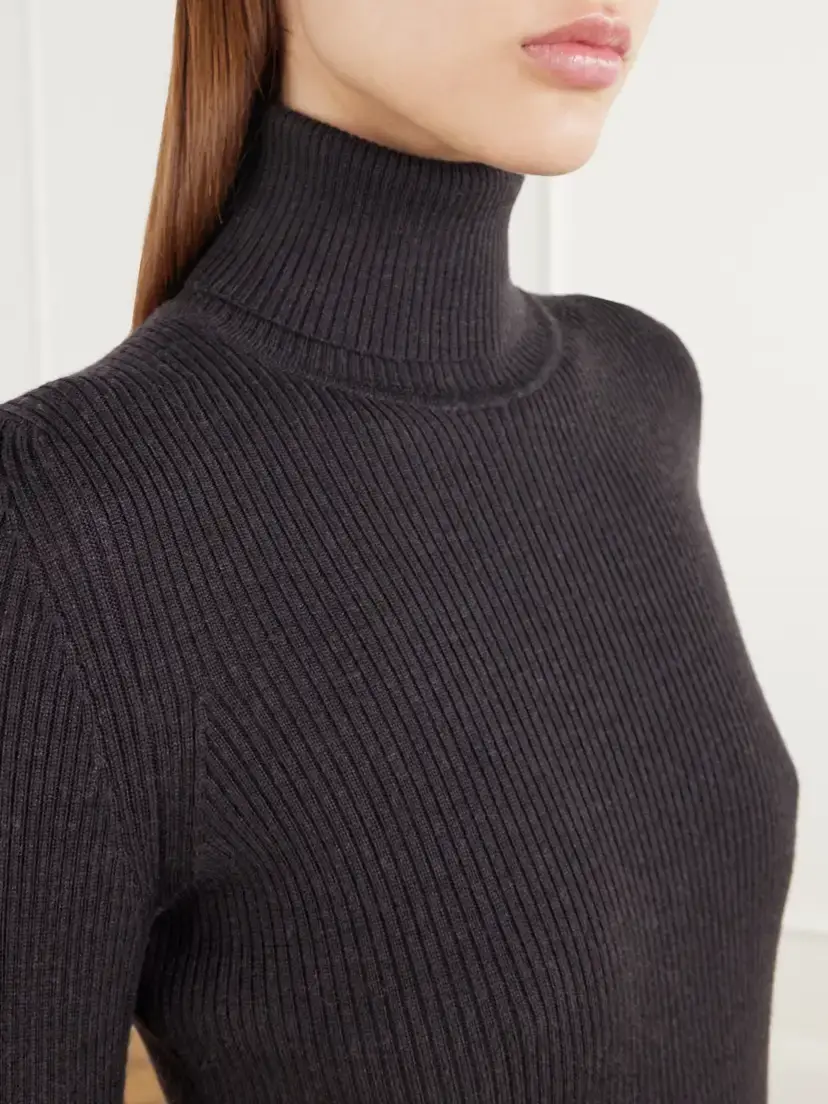 We Norwegians Geilo Ribbed Merino Wool Turtleneck Sweater | Thumbnail 5 We Norwegians Geilo Ribbed Merino Wool Turtleneck Sweater | Thumbnail 5