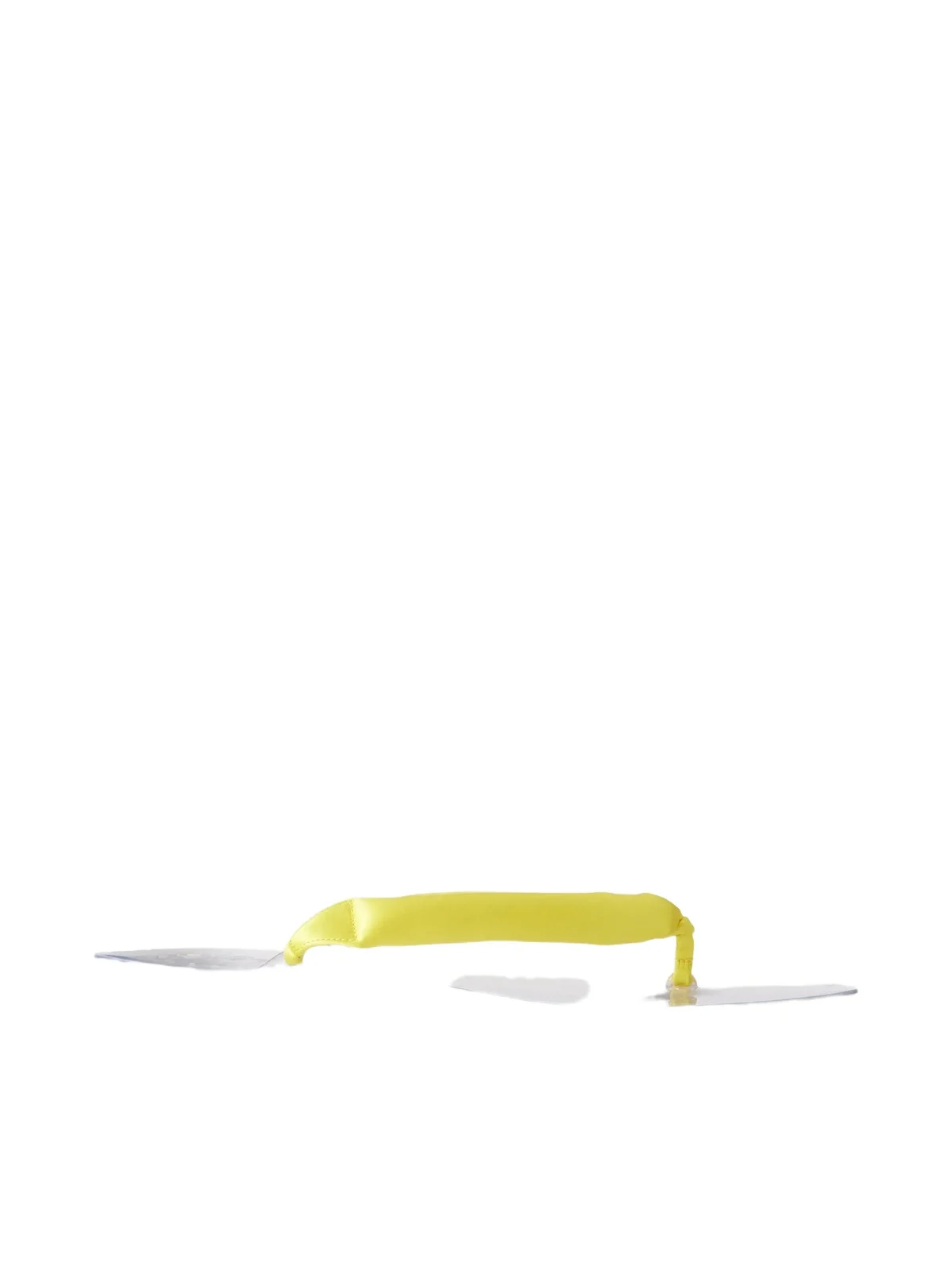 ALAÏA Invisible Jelly Satin-trimmed Sandals