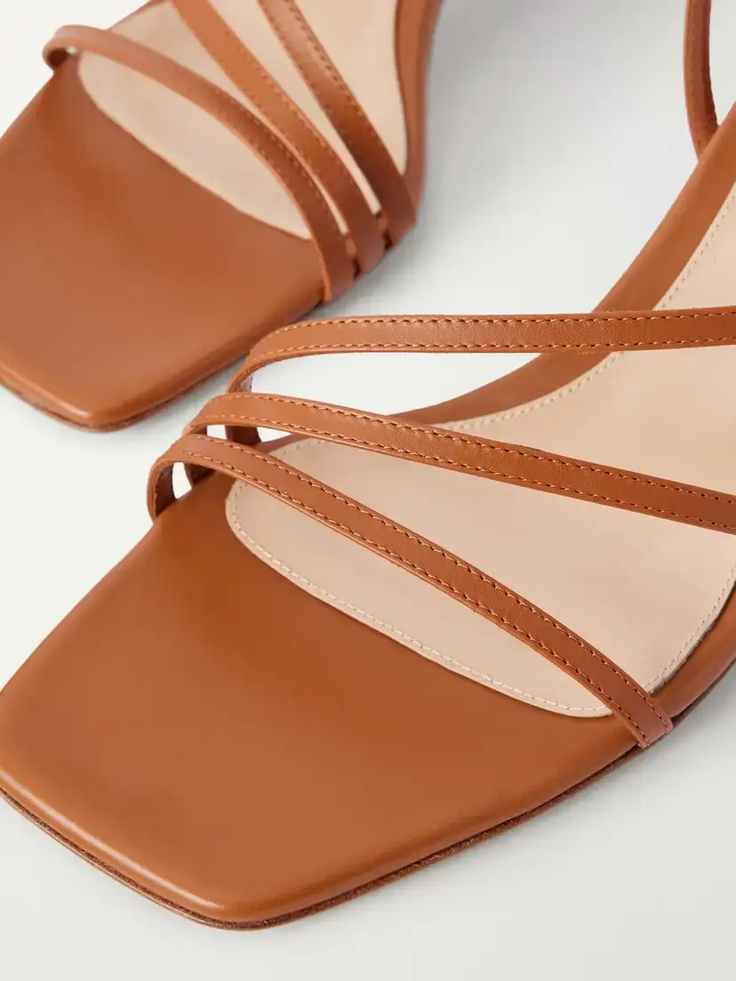 Gianvito Rossi 55 Leather Sandals | Thumbnail 5 Gianvito Rossi 55 Leather Sandals | Thumbnail 5