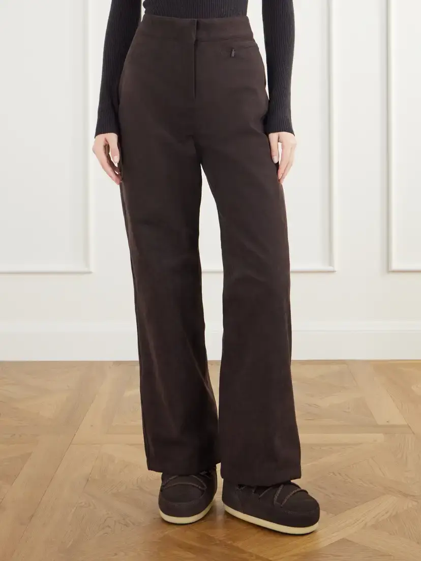 We Norwegians Britt Palazzo Stretch Corduroy Straight-leg Ski Pants | Thumbnail 3 We Norwegians Britt Palazzo Stretch Corduroy Straight-leg Ski Pants | Thumbnail 3