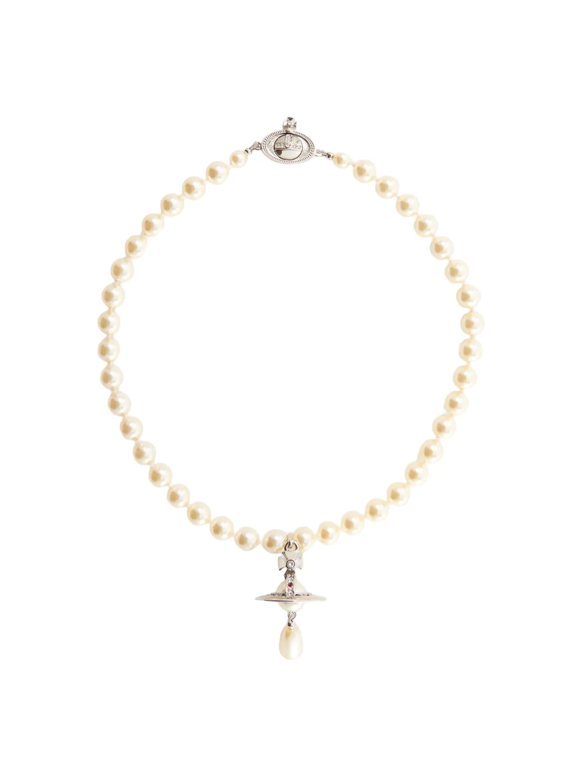 Orb-embellished Gold-tone Beaded Choker Orb-embellished Gold-tone Beaded Choker