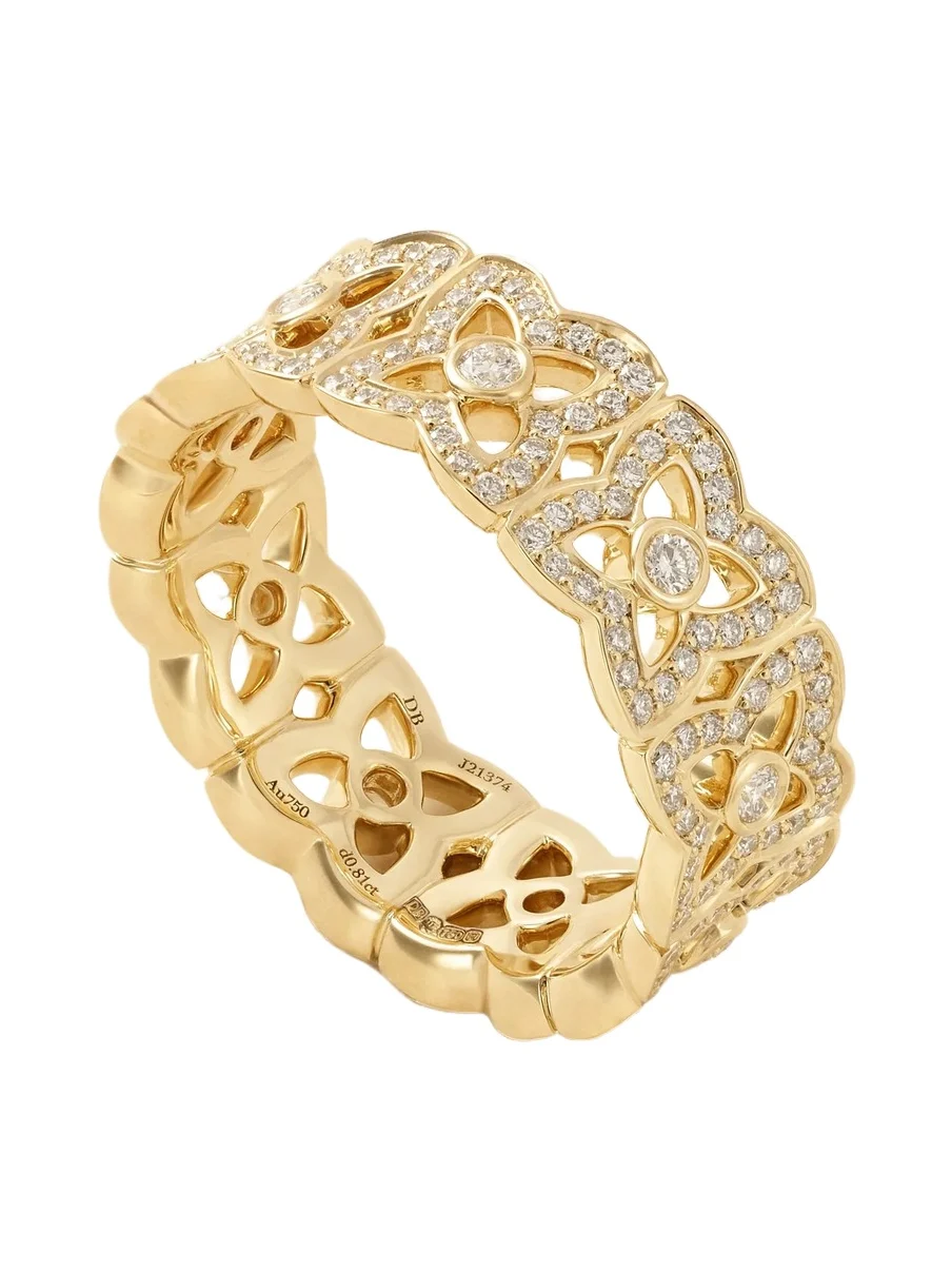 Lotus By De Beers 18-karat Gold Diamond Ring Lotus By De Beers 18-karat Gold Diamond Ring