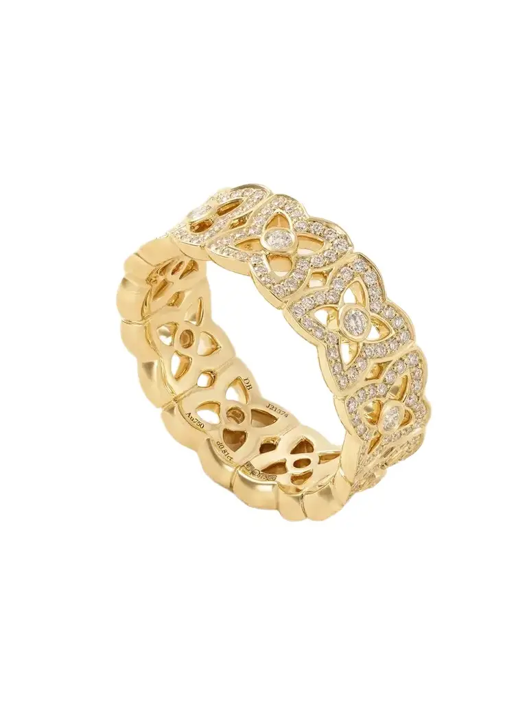 De Beers London Lotus By De Beers 18-karat Gold Diamond Ring