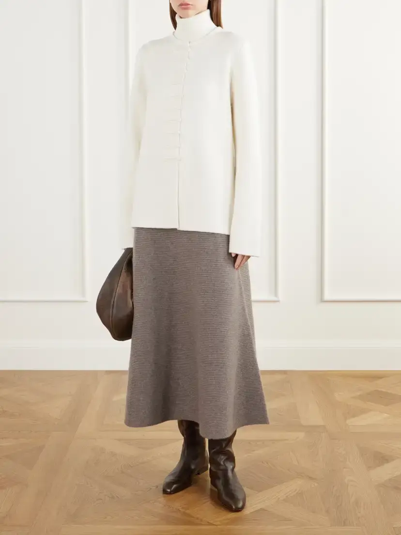 Lisa Yang Han Fu Cashmere Knitted Jacket | Thumbnail 2 Lisa Yang Han Fu Cashmere Knitted Jacket | Thumbnail 2