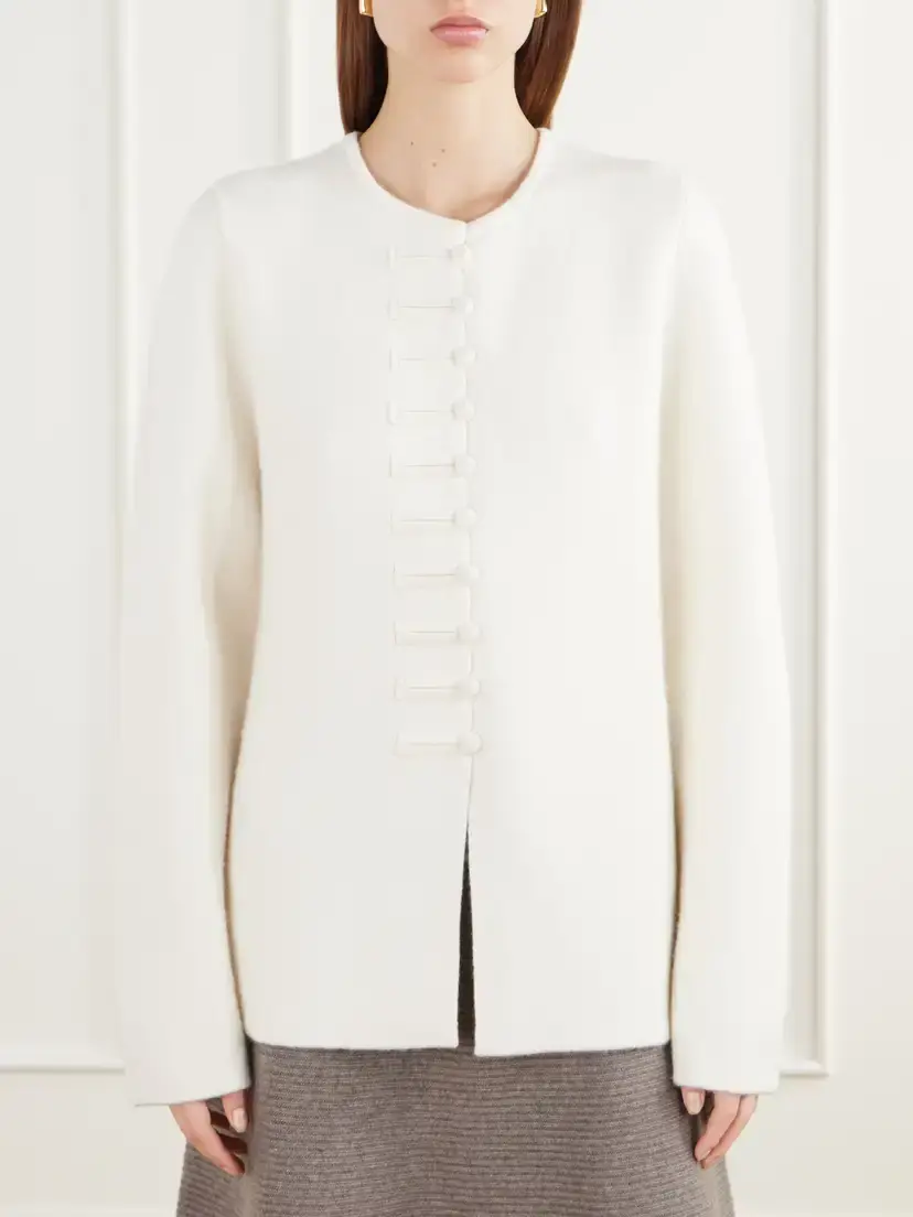Lisa Yang Han Fu Cashmere Knitted Jacket | Thumbnail 3 Lisa Yang Han Fu Cashmere Knitted Jacket | Thumbnail 3