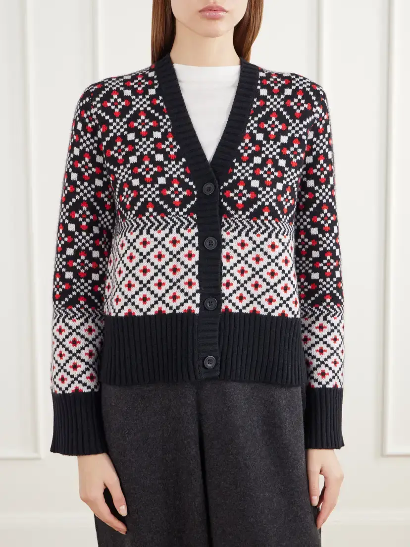 We Norwegians Telemark Jacquard-knit Merino Wool Cardigan | Thumbnail 3 We Norwegians Telemark Jacquard-knit Merino Wool Cardigan | Thumbnail 3