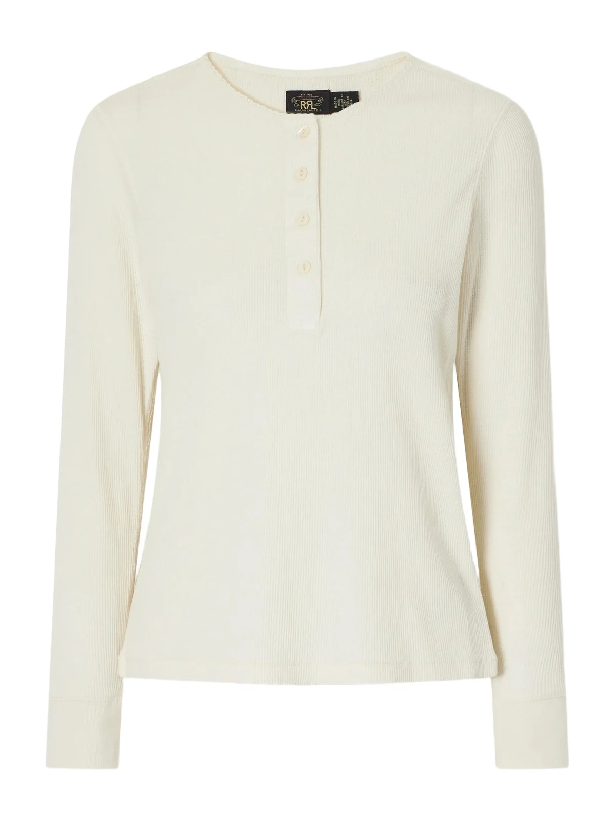 RRL Waffle-knit Cotton-blend Henley