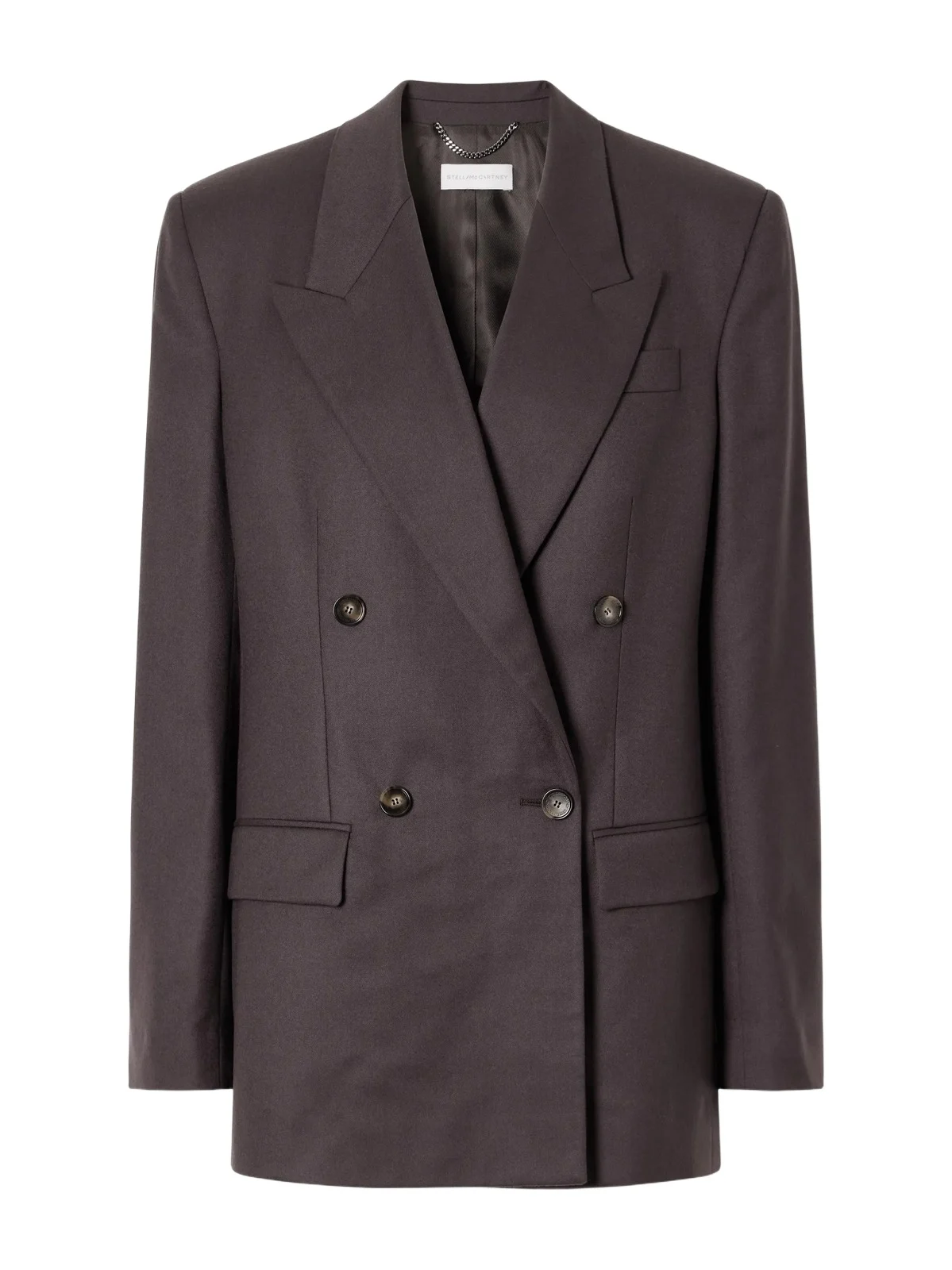 Double-breasted Wool-flannel Blazer