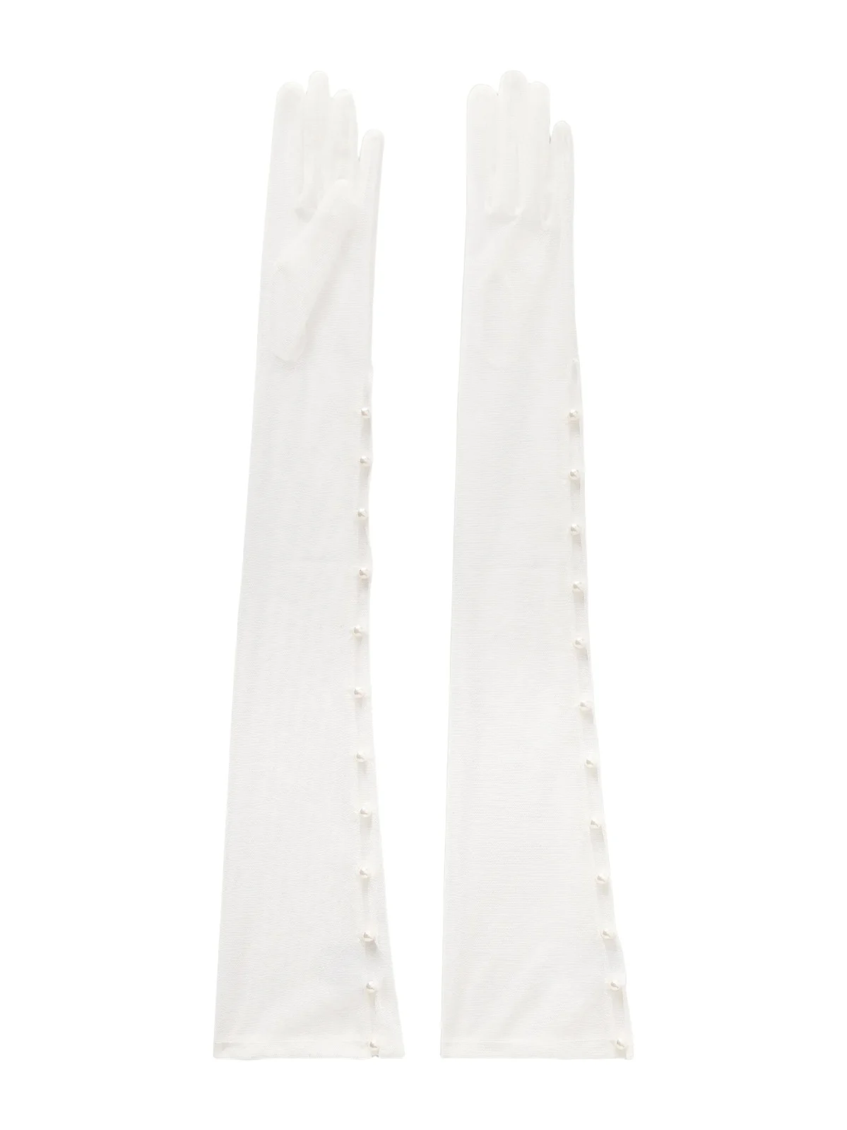 Vivienne Westwood Peekaboo Embellished Tulle Gloves