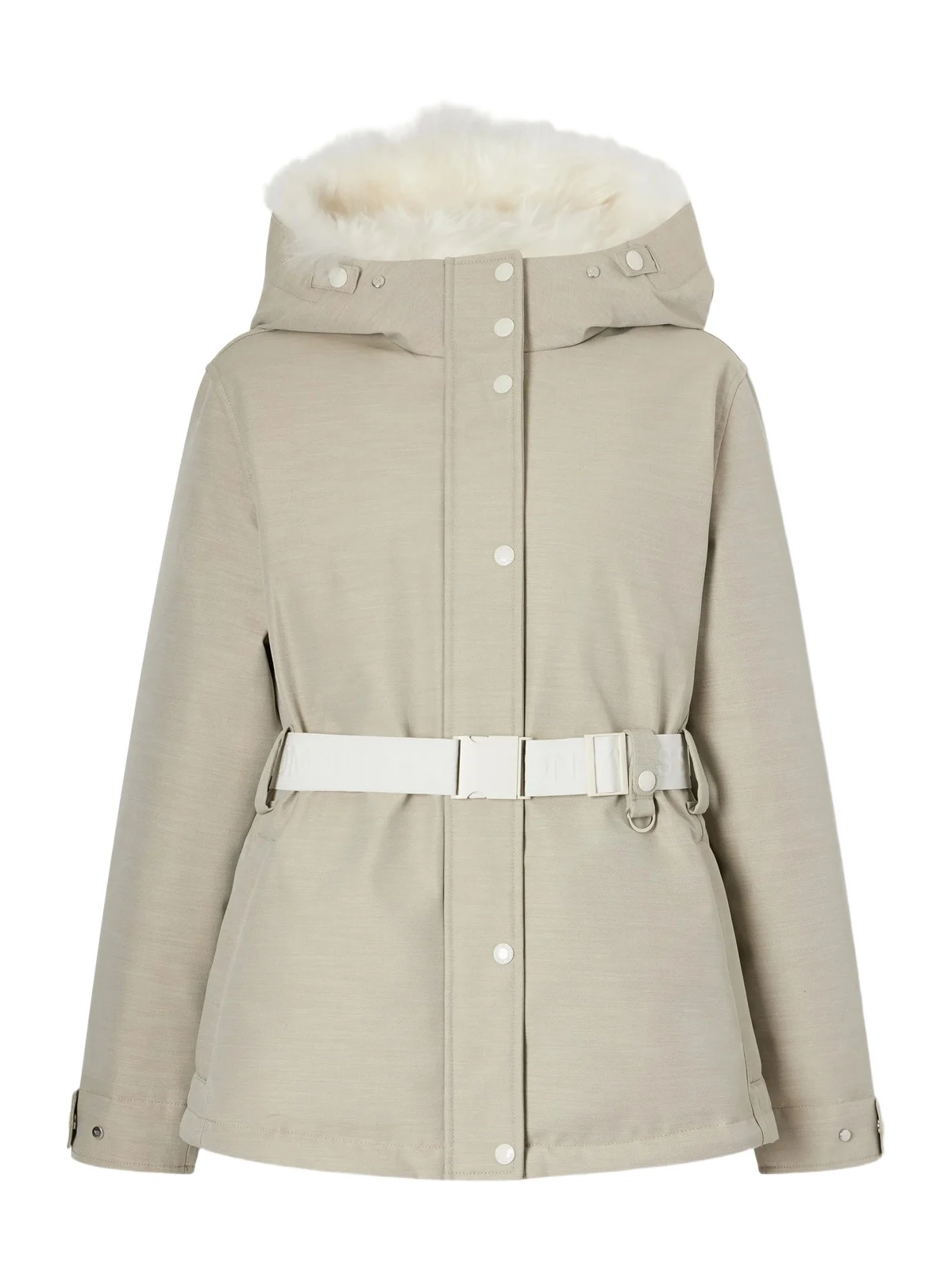 Yves Salomon Shearling-trimmed Twill Down Ski Jacket