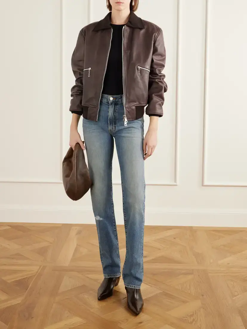 ÉTERNE Chloe Straight High-rise Jeans | Thumbnail 2