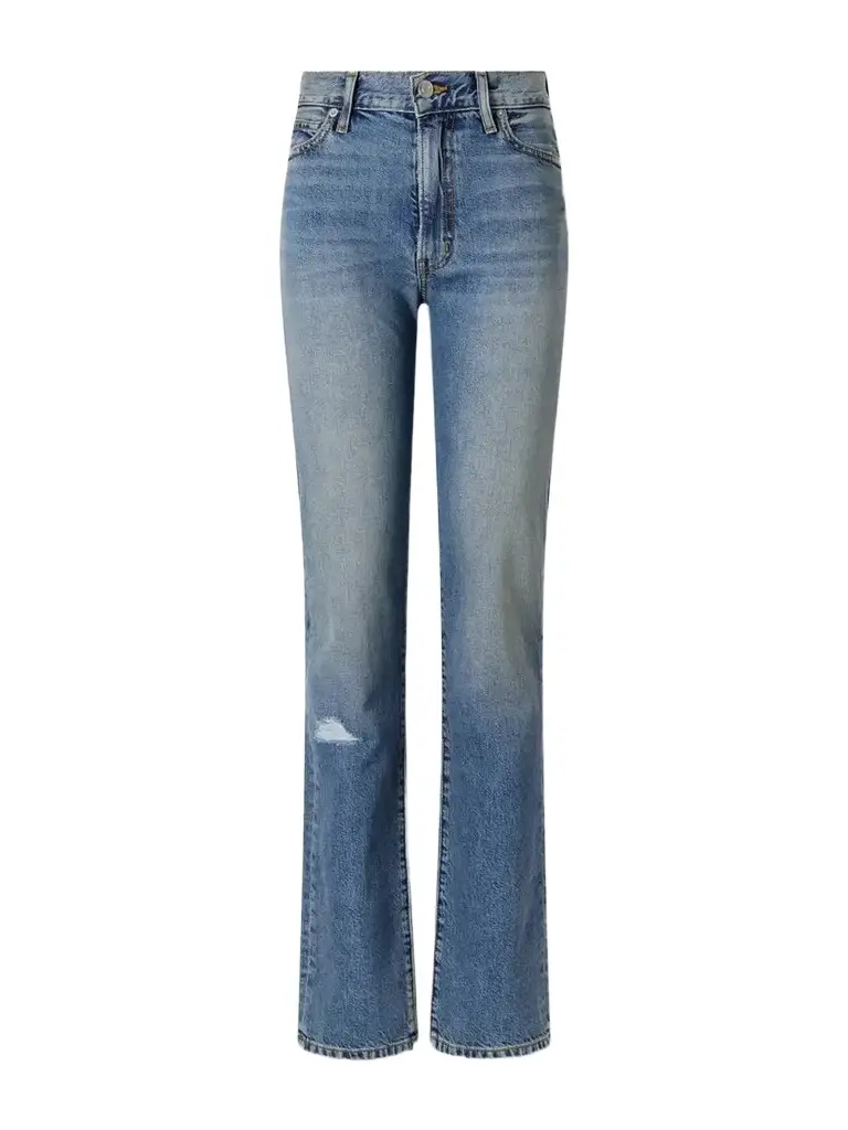 ÉTERNE Chloe Straight High-rise Jeans