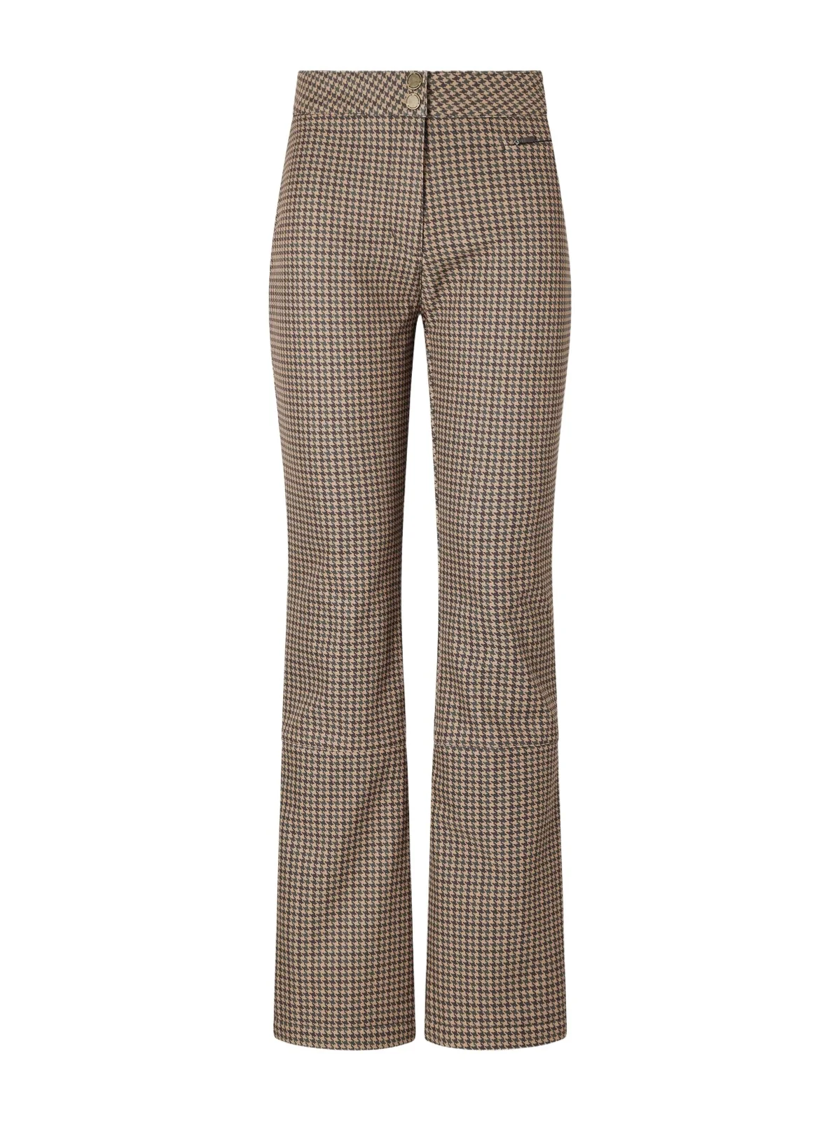 We Norwegians Glenshee Houndstooth Stretch-shell Flared Ski Pants