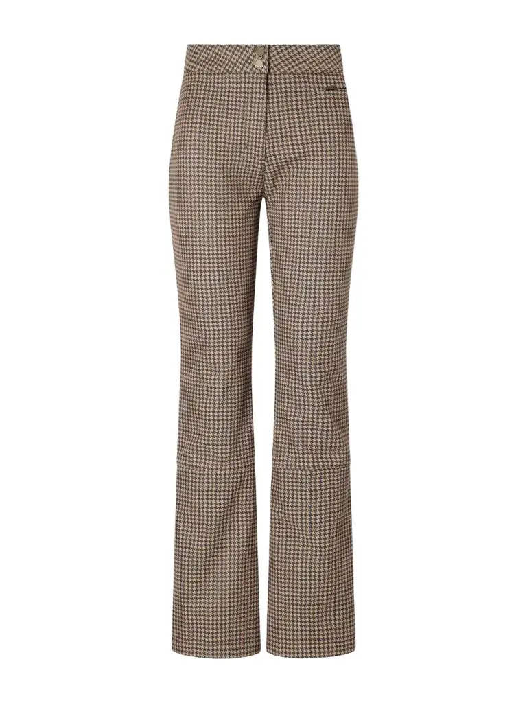 We Norwegians Glenshee Houndstooth Stretch-shell Flared Ski Pants