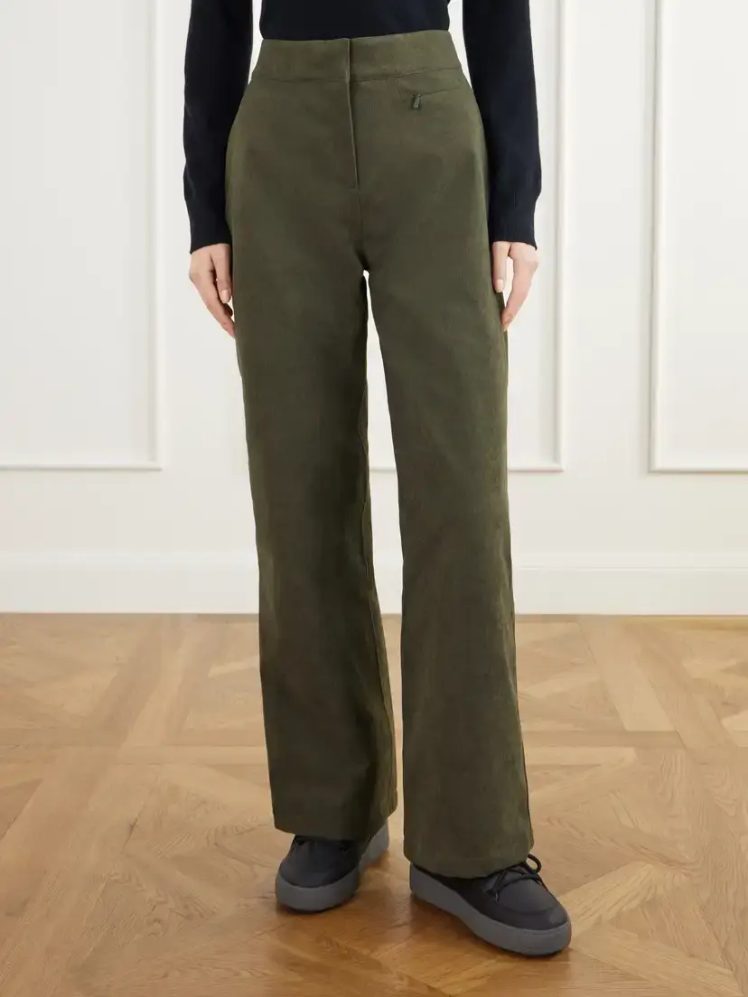 We Norwegians Britt Palazzo Stretch Corduroy Straight-leg Ski Pants | Thumbnail 3 We Norwegians Britt Palazzo Stretch Corduroy Straight-leg Ski Pants | Thumbnail 3