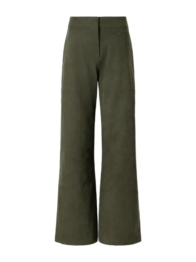 Britt Palazzo Stretch Corduroy Straight-leg Ski Pants Britt Palazzo Stretch Corduroy Straight-leg Ski Pants