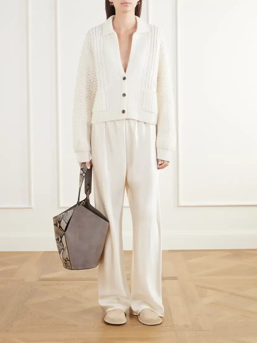 Lisa Yang Becs Cable-knit Cashmere Cardigan | Thumbnail 2