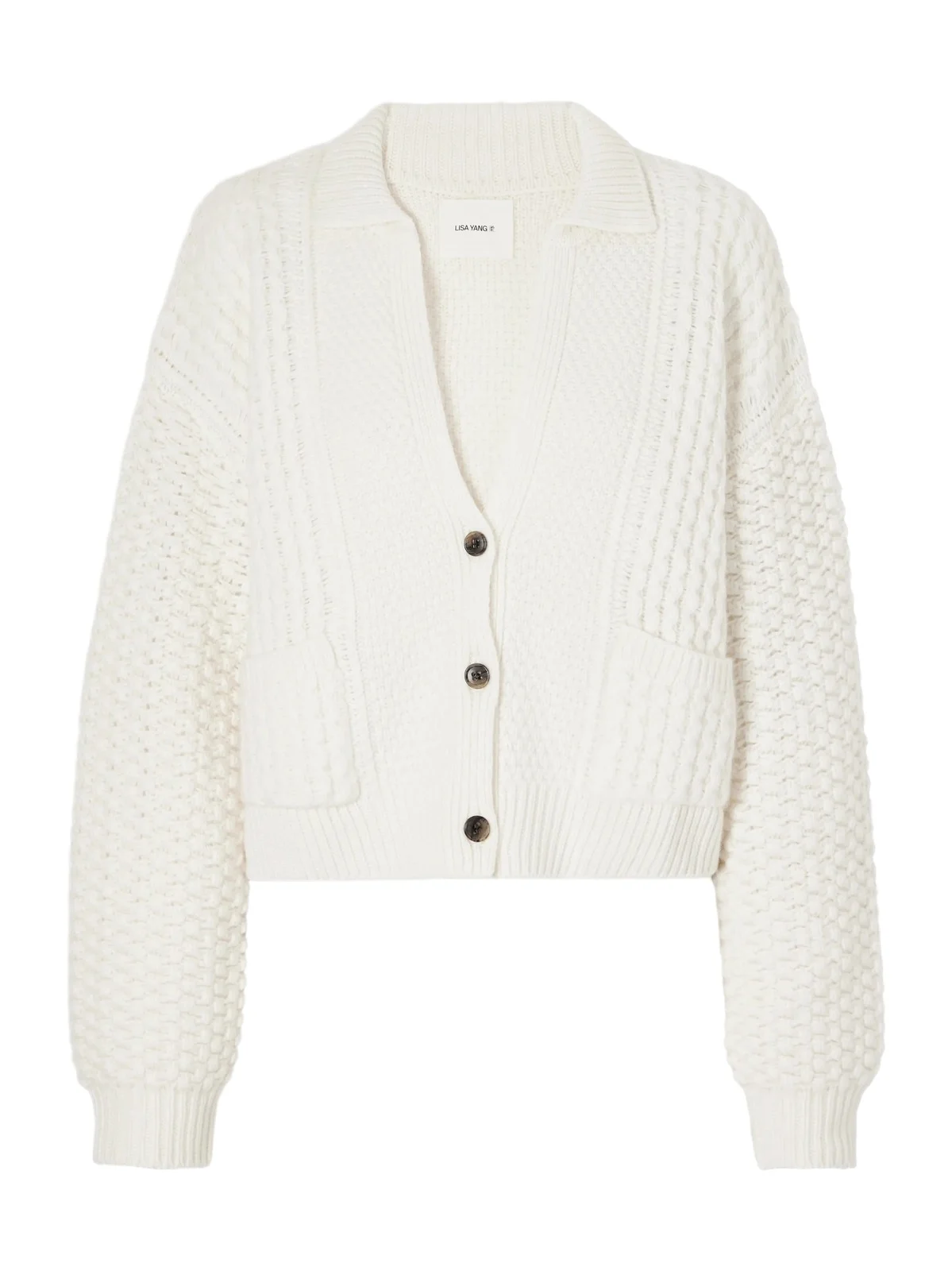 Becs Cable-knit Cashmere Cardigan