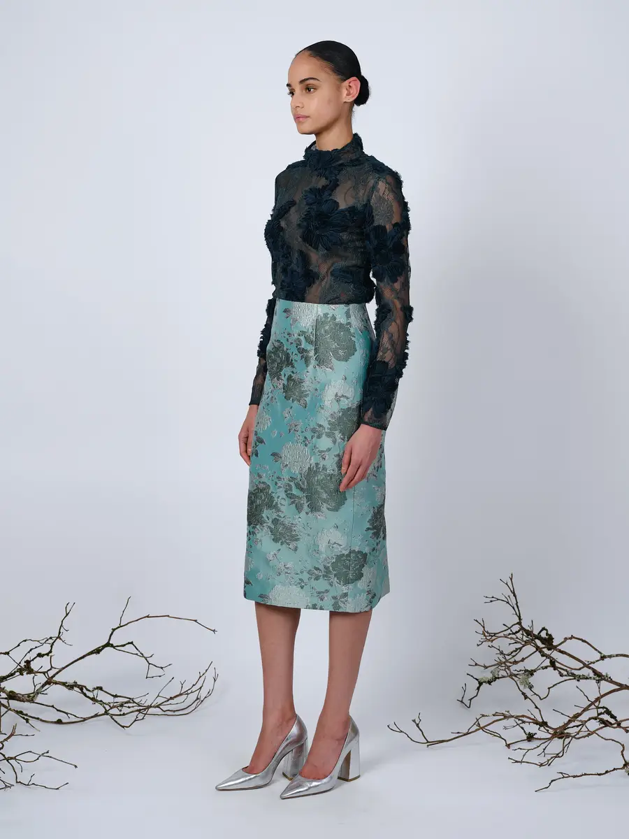 Aknvas The Freja top in teal | Thumbnail 2 Aknvas The Freja top in teal | Thumbnail 2